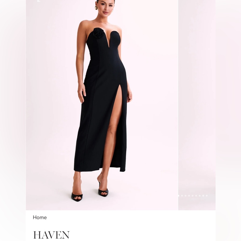 Meshki Black Haven Dress